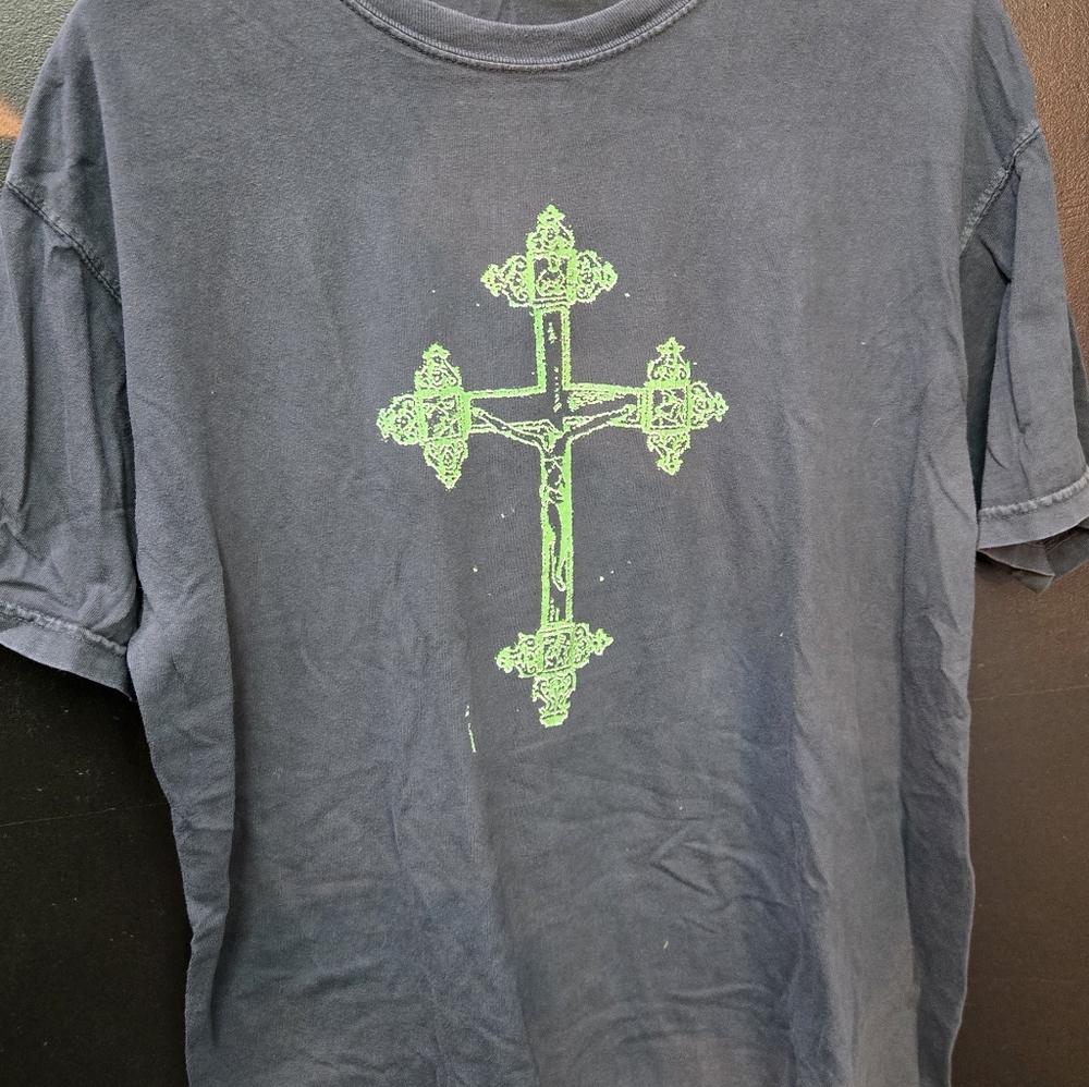 Rare Sludge Hardcore Band Left Behind Tshirt L